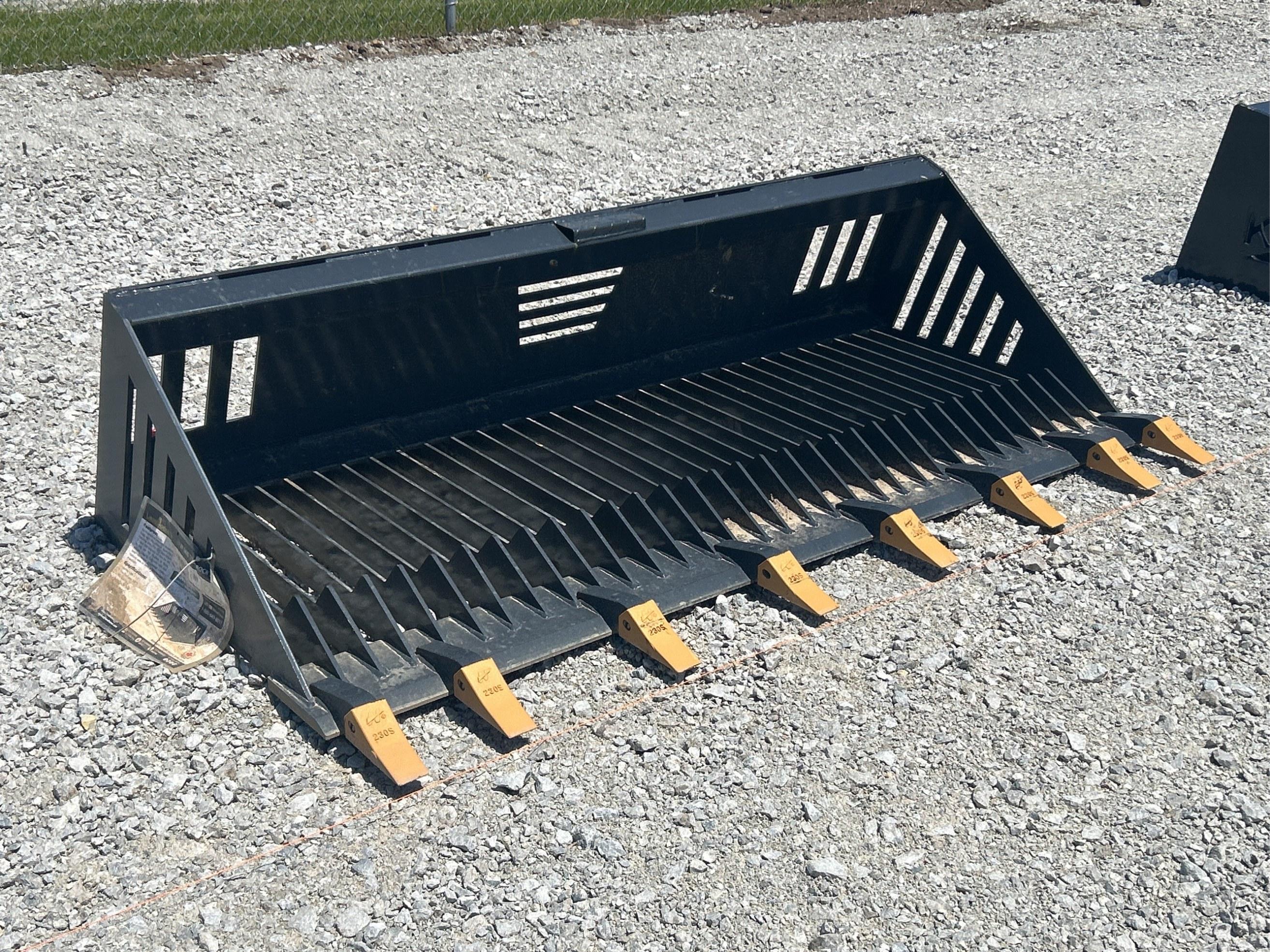 2025 LandHonor 78" Quick Attach Rock Bucket