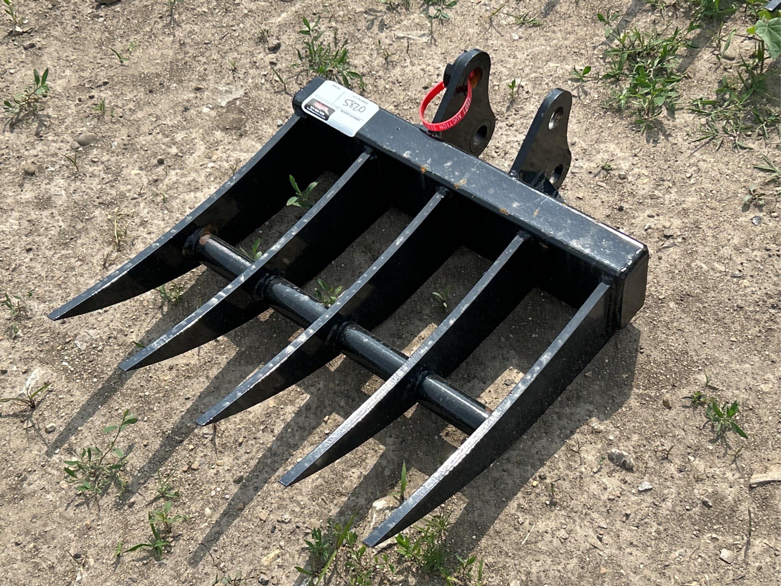 2025 TPM Mini Excavator Rake
