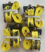 Wood Tuff Tow 15Õx1.5" Ratchet Straps