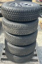 BRIDGESTONE Dueler A/T 255/70R18 Tires