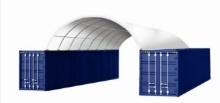 Gold Mountain 20'x40' Shipping Container Canopy Shelter