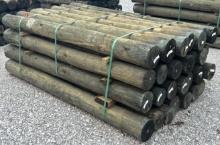 6" x 7' Treated Posts, 28 Posts