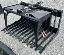 2025 FUTURE Mini Skid Steer 44" Hydraulic Grapple
