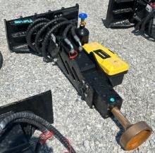 2025 FUTURE Mini Skid Steer Hydraulic Pile Hammer
