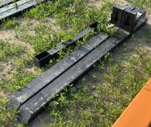 2025 Wolverine Adjustable Clip-On Pallet Forks