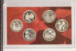 2009 SILVER US 50 STATE QUARTERS PROOF SET NOBOX