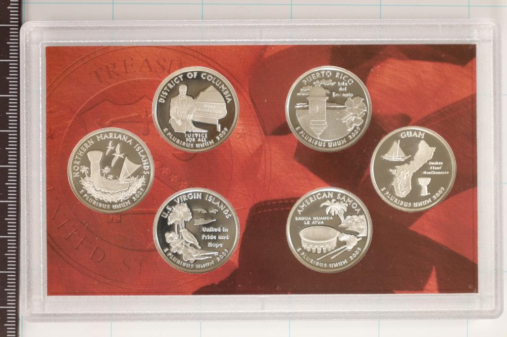 2009 SILVER US 50 STATE QUARTERS PROOF SET NOBOX