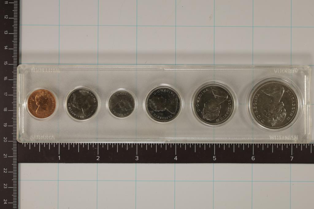 1970 CANADA BRILLIANT UNC YEAR SET IN WHITMAN