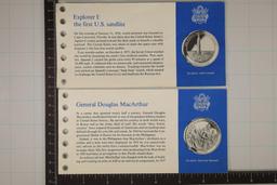 2-1ST EDITION PROOF STERLING SILVER BICENTENNIAL