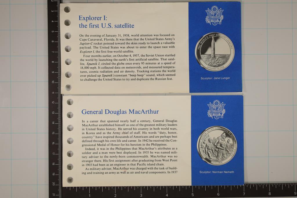 2-1ST EDITION PROOF STERLING SILVER BICENTENNIAL