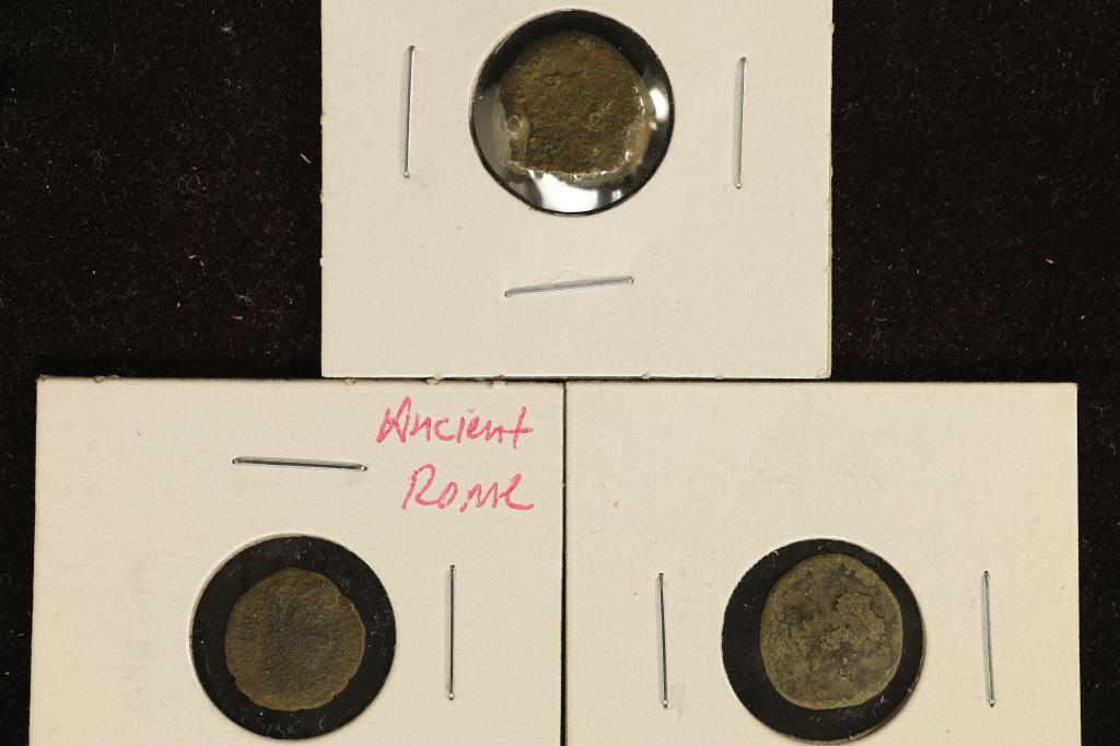 3-ROMAN ANCIENT COINS