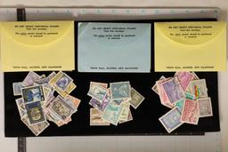 60 AMERICAN SOCIETY OF PHILATELISTS STAMPS FROM