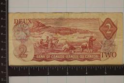 1974 CANADA $2 BILL