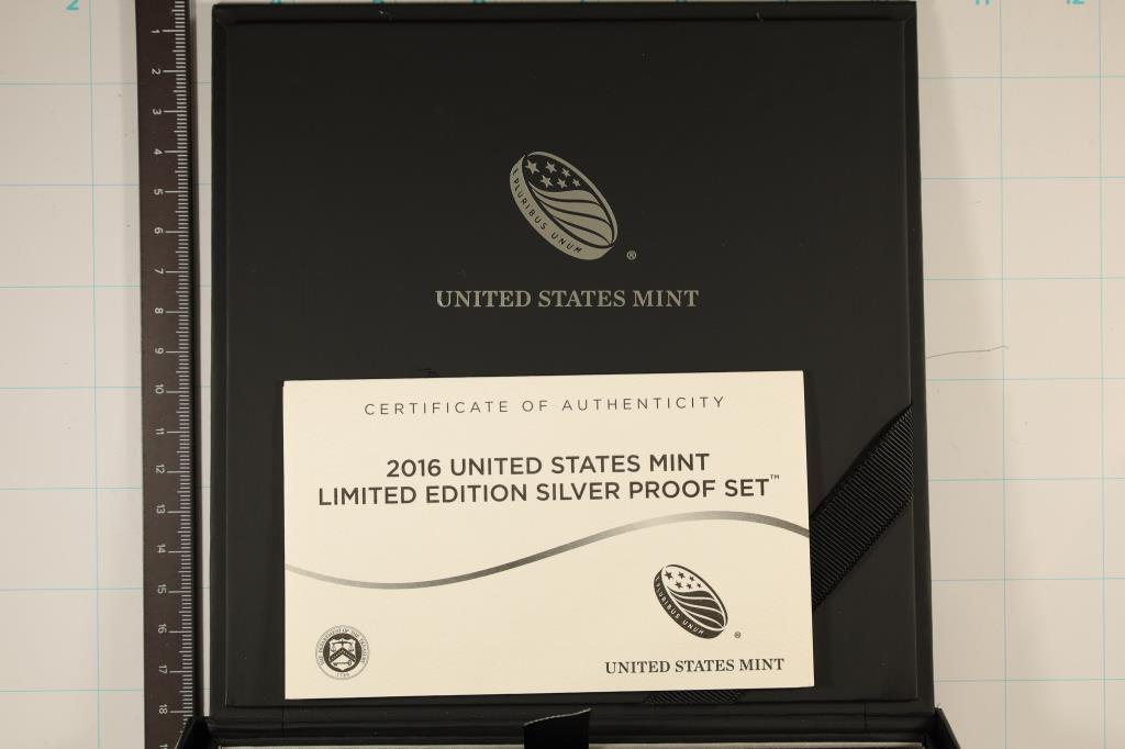 2016 UNITED STATES LIMITED EDITION SILVER PF SET