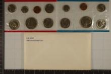 1980 US MINT SET (UNC) P/D/S (WITH ENVELOPE)