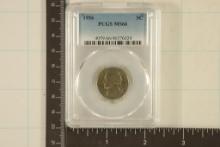 1956 JEFFERSON NICKEL PCGS MS66