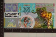 2022 BANK OF KAMBERRA 50 NUMISMAS CRISP UNC