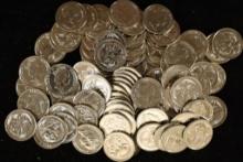 100 ASSORTED 1990'S AUSTRALIAN BU 5 CENT COINS