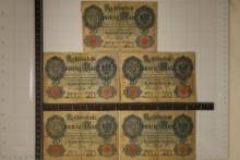 5-1908 GERMAN 20 MARK BILLS