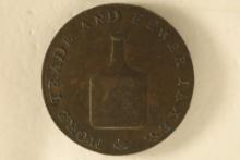 CONDER TOKEN. THEY R MOSTLY 18TH CENTURY