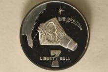 .67 TROY OZ. PROOF .999 SILVER SUB ORBITAL FLIGHT