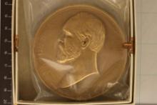 7.1 OZ. PRESIDENTIAL 3" MEDAL "JAMES GARFIELD" IN