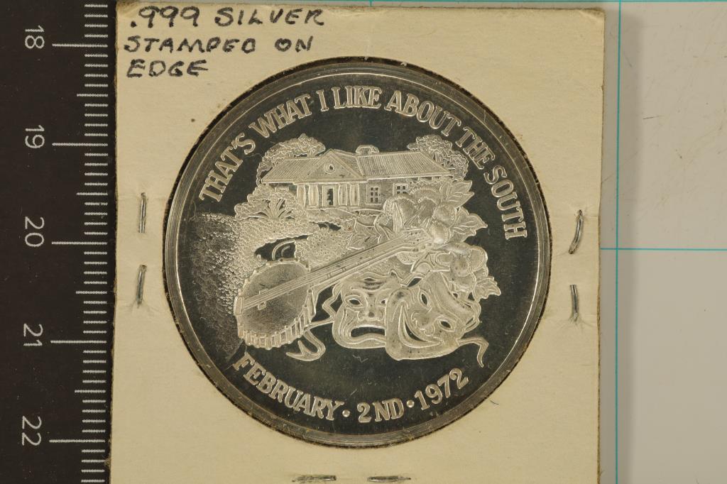 1972 KREWE OF RHEA .999 SILVER "THATS WHAT I LIKE