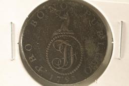1794 CONDER TOKEN. THEY R MOSTLY 18TH CENTURY