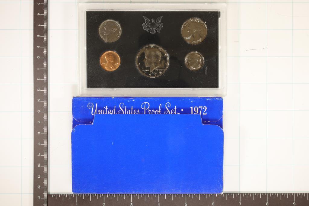 1972 US PROOF SET (WITH BOX)