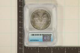 2015 AMERICAN SILVER EAGLE ICG MS70 1 OZ. SILVER
