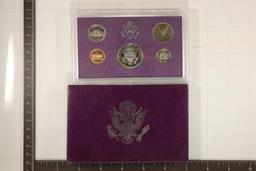 1985 US PROOF SET (WITH BOX) & WITH CERTIFICATE