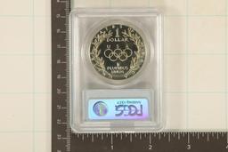 1988-S US SILVER DOLLAR OLYMPICS PCGS PR69 DCAM