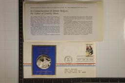 .8 OZ. PROOF STERLING SILVER ROUND IN FDC