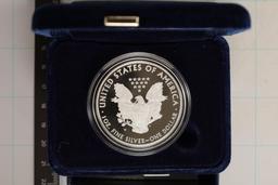 2010-W AMERICAN SILVER EAGLE PROOF WITH CERT,