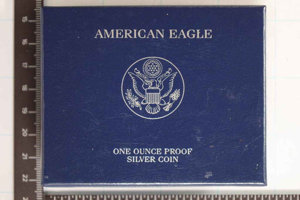 2010-W AMERICAN SILVER EAGLE PROOF WITH CERT,