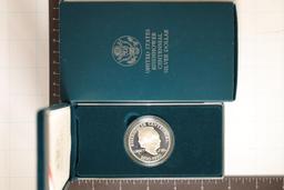 1990-P US SILVER PF EISENHOWER CENTENNIAL $