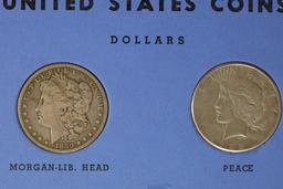 20TH CENTURY UNITED STATES COIN TYPE SET