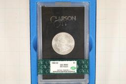 1882-CC GSA MORGAN SILVER DOLLAR (UNC) CAC MS63