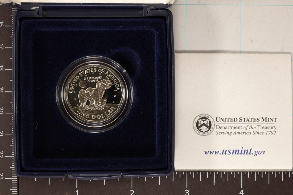 1999-P PROOF SBA DOLLAR IN ORIGINAL US MINT BOX