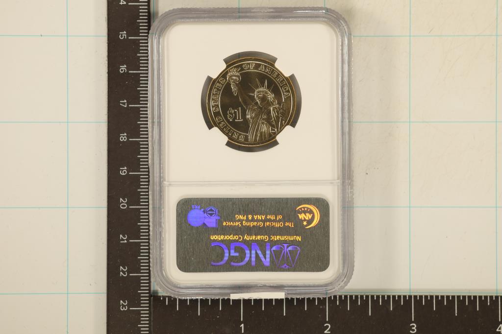 ERROR 2007 MISSING EDGE LETTERING US ADAMS $