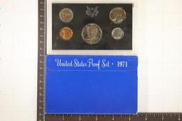 1971 US PROOF SET (WITH BOX)
