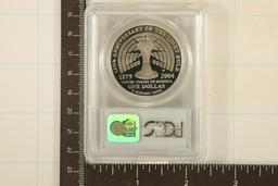 2004-P US EDISON SILVER DOLLAR PCGS PR69 DCAM