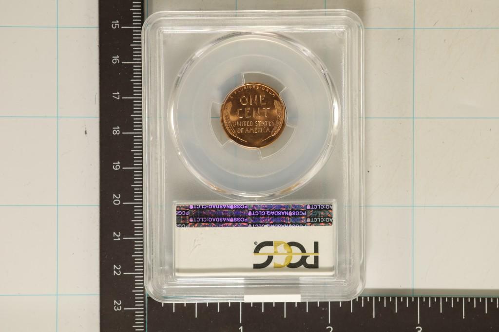 1946 LINCOLN WHEAT CENT PCGS MS64RD