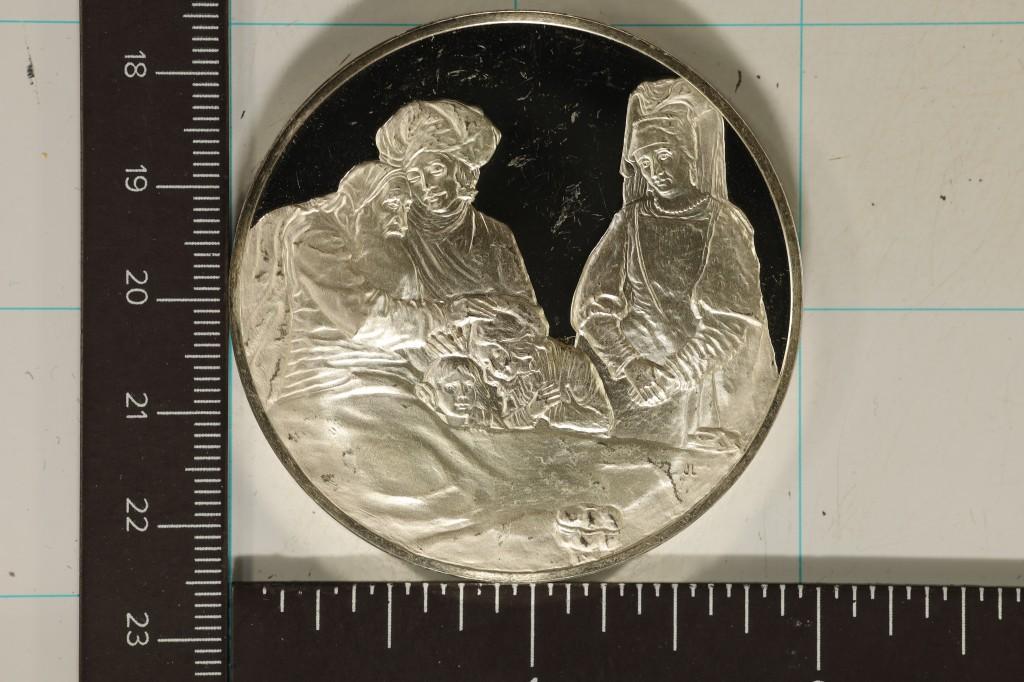 2.34 OZ. PF STERLING SILVER ROUND: THE GENIUS OF