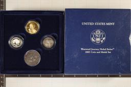 2005 WESTWARD JOURNEY NICKEL SERIES COIN & MEDAL