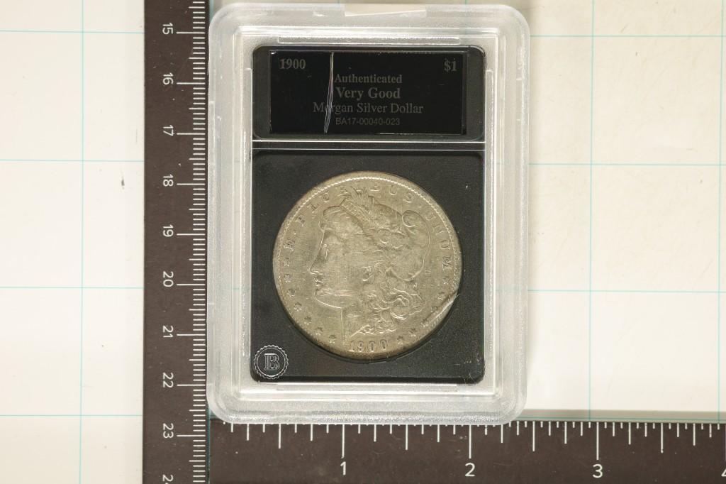 1900-O MORGAN SILVER DOLLAR