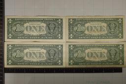 1963-A, 2003-A, 2013 & 2017 US $1 FRN STAR NOTES