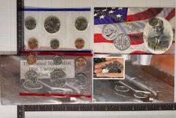 1996 US MINT SET (UNC) P/D (WITH ENVELOPE)