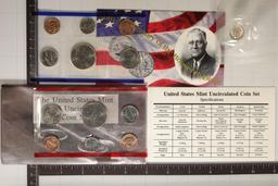 1996 US MINT SET (UNC) P/D (WITH ENVELOPE)