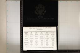 1998 US SILVER PREMIER PROOF SET (WITH BOX)